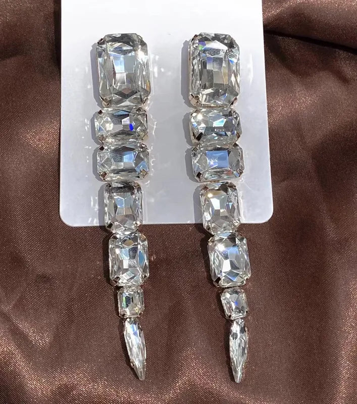Let's Hang in Glitz- Clear Glass